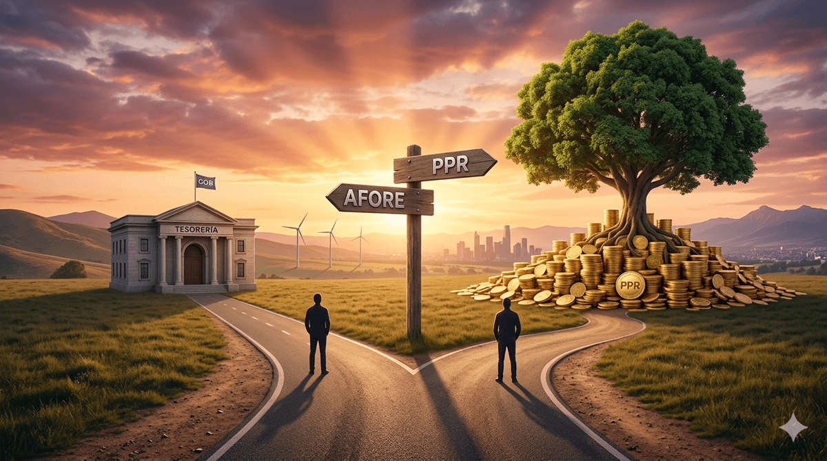 ¿AFORE o PPR? La comparativa que necesitas leer en 2026